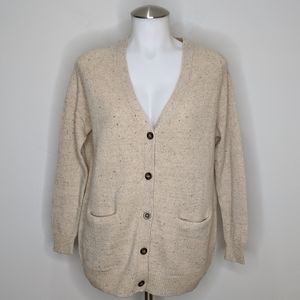 Stitch Play Boyfriend Sparkle Thread Cardigan